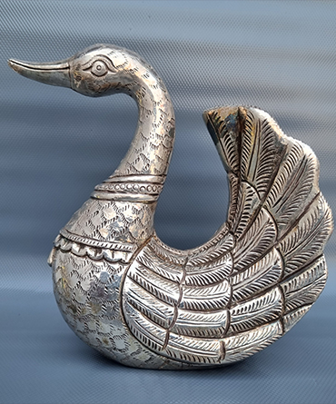 Silver Plated Duck