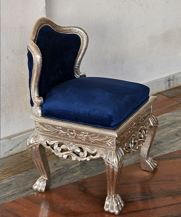 Silver Plated Chair
